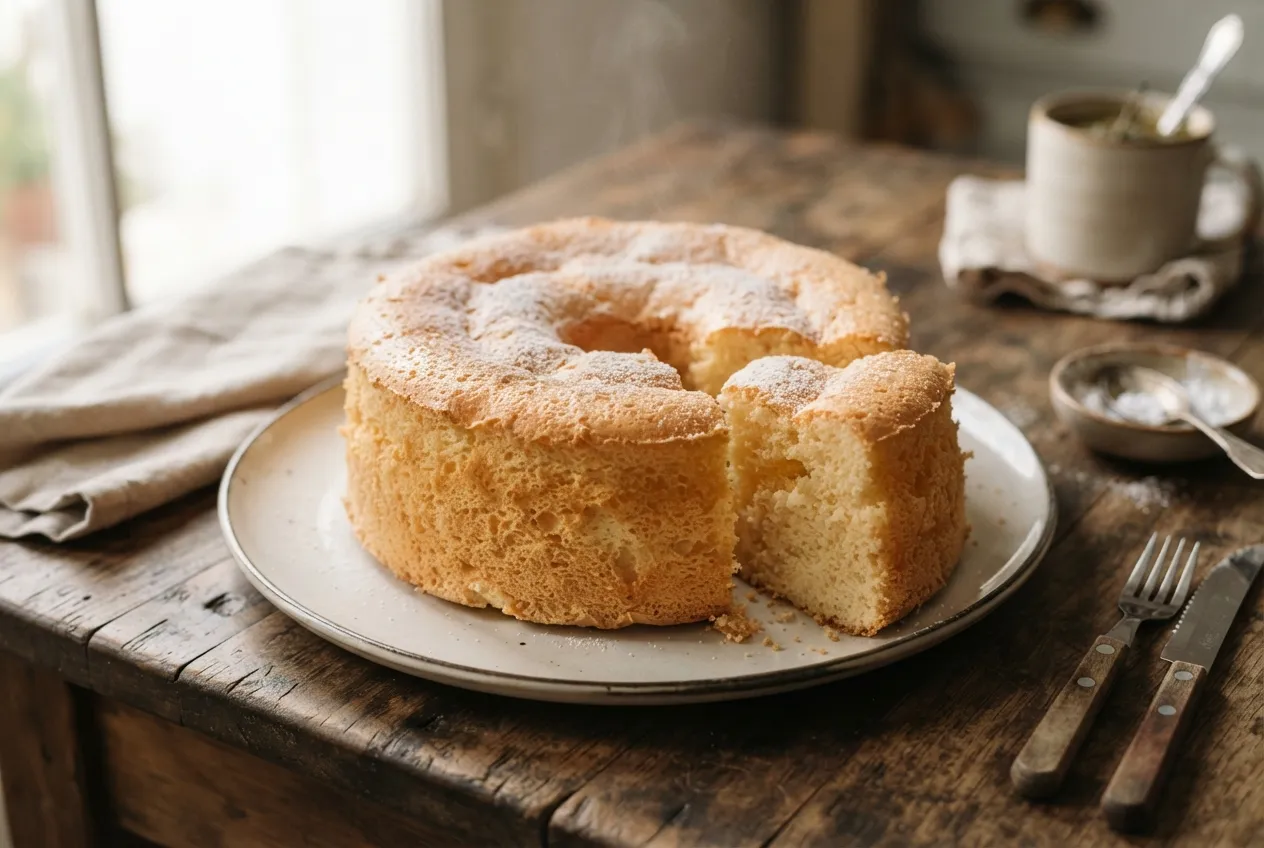 Biscochuelo casero para tortas y postres argentinos