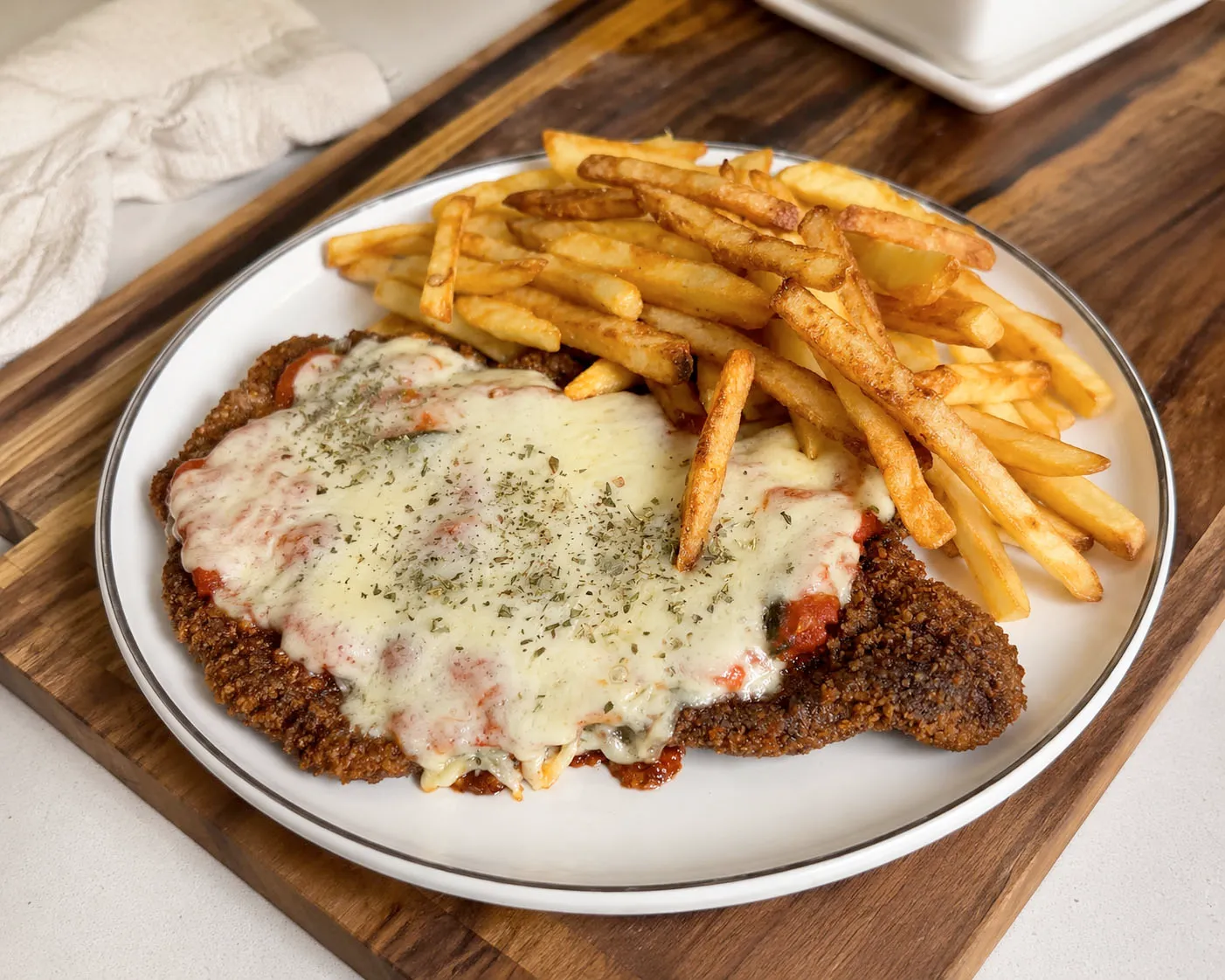 Milanesas Napolitanas en Air Fryer