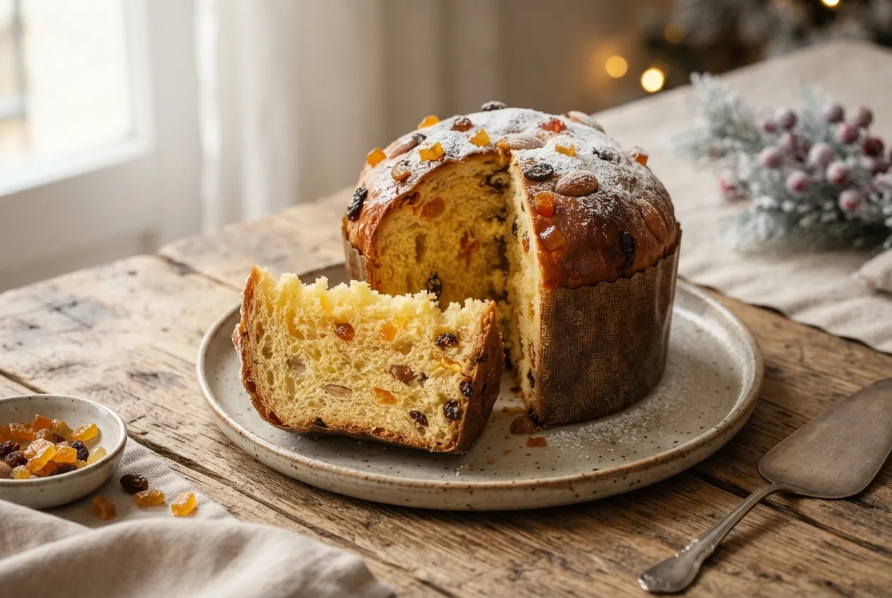 Panettone casero para las fiestas