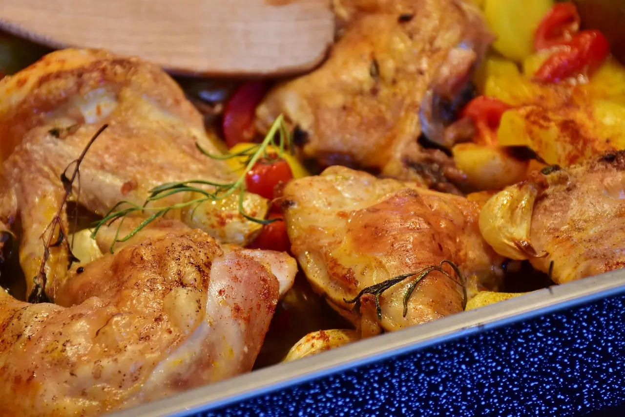 Pollo al Horno con Papas