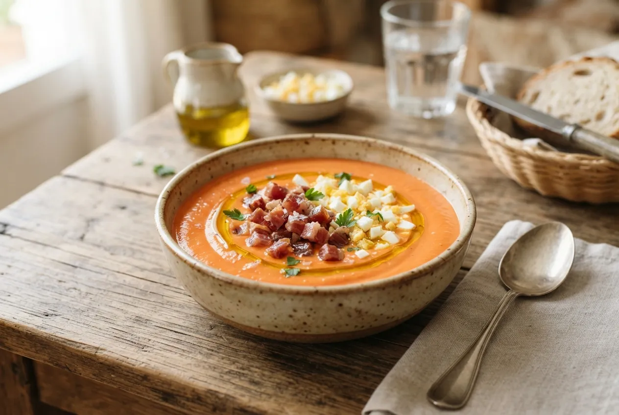 Salmorejo cordobés para untar o como entrada