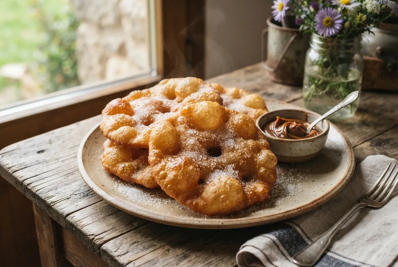 Tortas fritas clásicas para merienda de campo